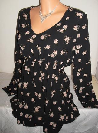 Kvietkovana zebra luxusna tunika, s