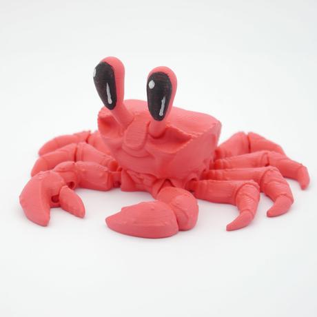 Ghost krab - 3d tlačená hračka,