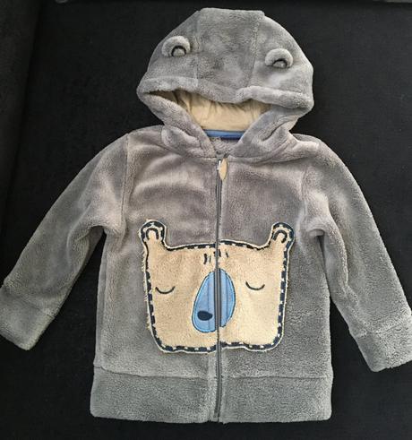 Teplučká mikina s uškami, lupilu,74