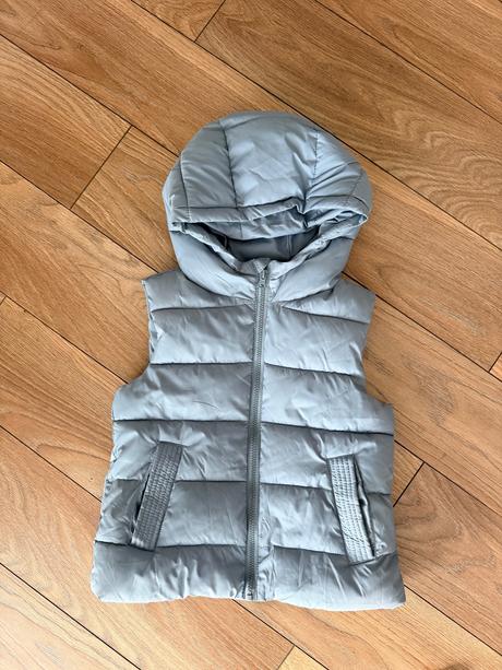 Zateplená vestička, mango,128