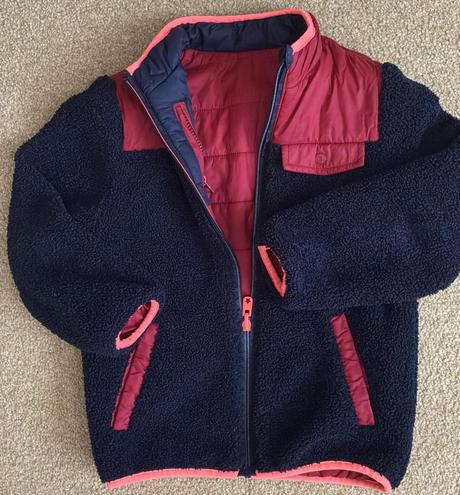 Chlapčenská vetrovka obojstranná veĺ.122, zn.sm, sergent major,122