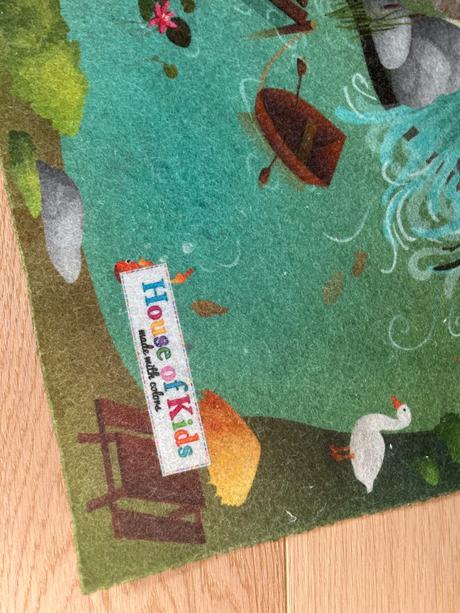 Hraco koberec obojstranny mesto&farma, 