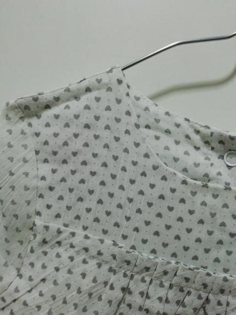 Bavlnené šaty so srdiečkami, 86