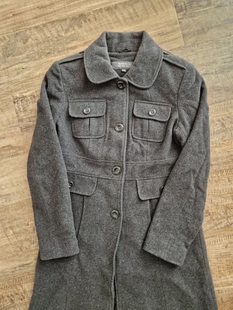 Zimný vlnený kabát kenneth cole xxs, 32