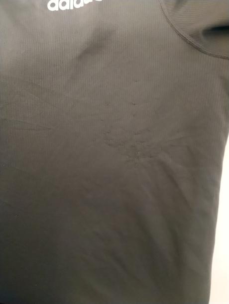 Pánske tmavo sivé tričko, adidas, l, adidas,l