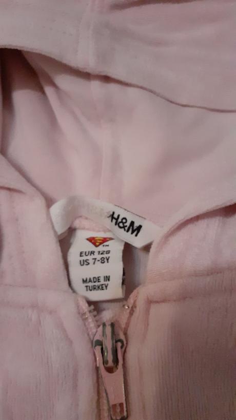 Mikina supergirl, h&m,128