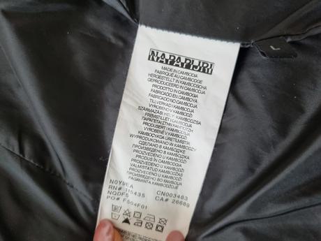 Nová sivo čierna prešívaná bunda napapirji veľ. 40, napapijri,40