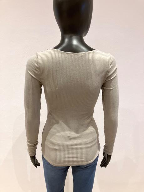 Dámske rebrované tričko (xs), h&m,xs