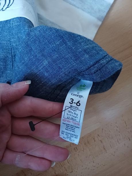 Letné overaly v.68 3-6mes, h&m,68