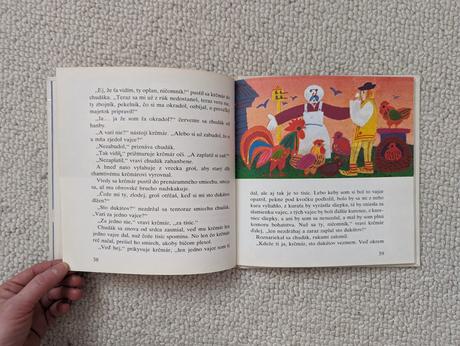 O zakliatej žabe, retro knižka,