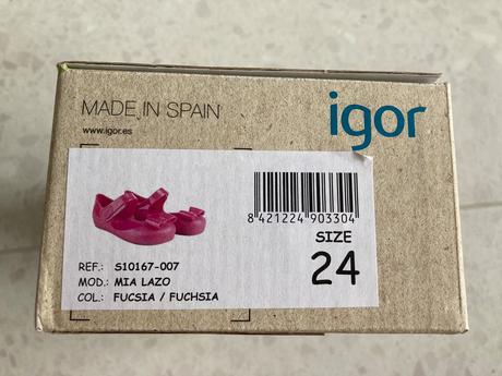 Roztomilé sandálky igor, 24