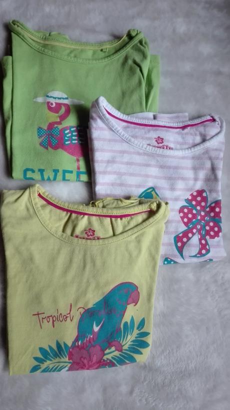 Tričká 3ks, lupilu,98