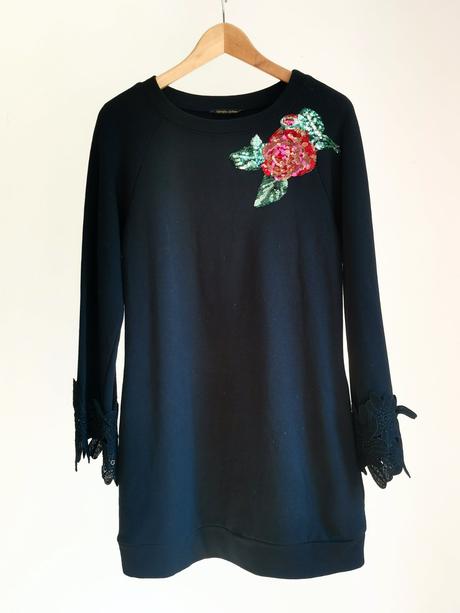 Giorgia & johns - šaty s teplákoviny, s