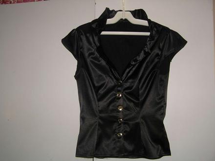 Saténová blúzka , s