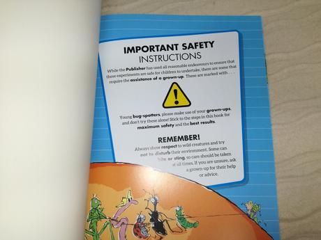 Roald dahl james's giant bug book nsp20, 