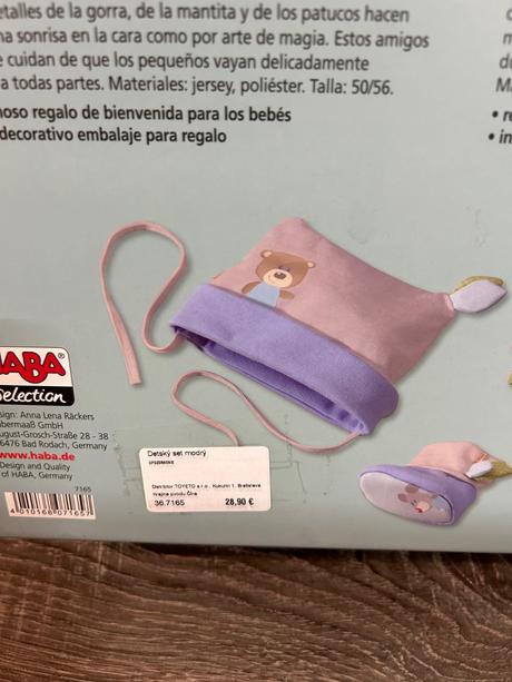 Haba - detsky set pre chlapceka v krabicke, 50