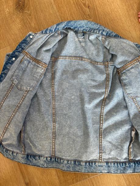 Chlapčenská frajerka riflova bunda 152/158, terranova,152