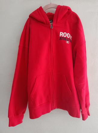 Roots kids detská mikina na zips s kapucňou, 140