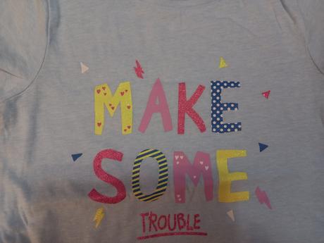 Modré tričko s nápisom, dopodopo,128