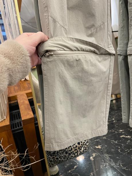 Turistické šušťákové nohavice pre moletky, 50