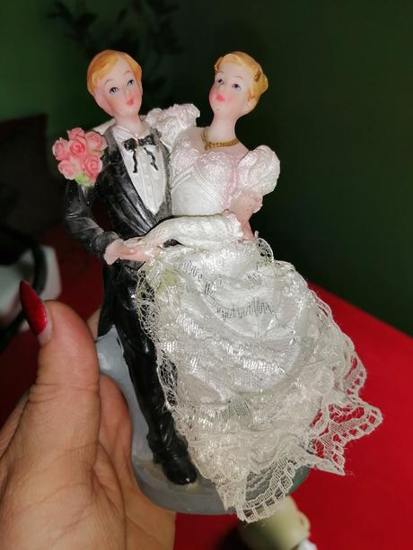 Postavicka - svadobni par, 