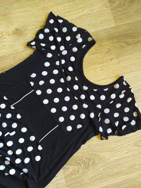 Bodkované šaty jersey, 42