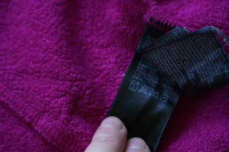 Dámska flísová bunda the north face, l