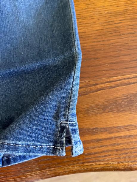 Jegginsy riflové capri trištvrťová dĺžka, h&m,128