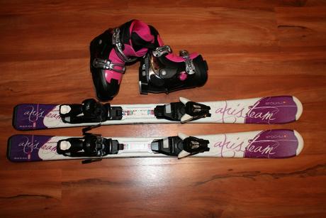 Dievcenske lyže stockli afris 100 cm, 100-109 cm