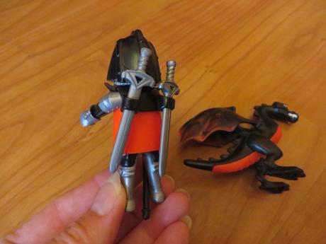 Playmobil - postavička rytiera s drakom,