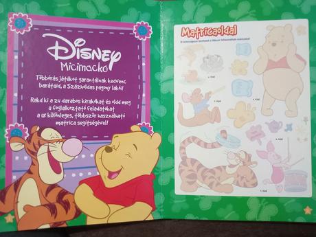 Puzzle kniha, disney - macko pu,