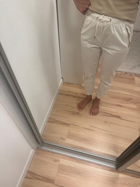 Nohavice po kotniky, h&m,xs