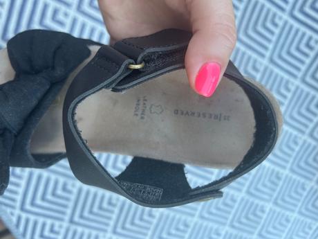 Sandale kozene 35, h&m,35