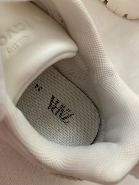 Tenisky zara na vysokej platforme, zara,34