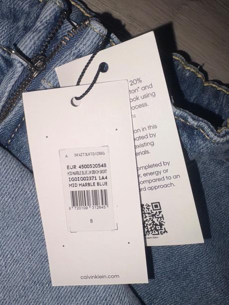 Sukňa calvin klein kraťase v.128 s visačkou, calvin klein,128