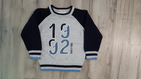Sivy svetrik len oprany, c&a,92
