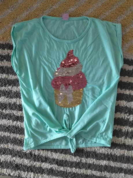 Tričká s flitrami 146/152, 146