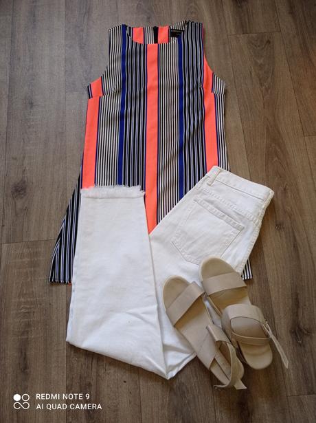 Dámska predĺžená blúzka, s