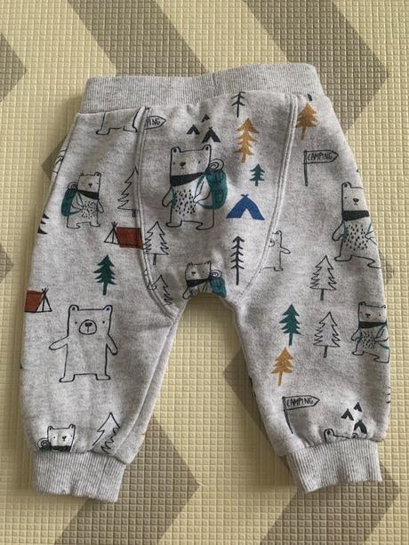 2 ks zateplené tepláky pre bábätká, 62