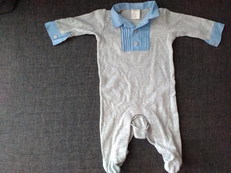 Imitácia košieľky, krásne dupačky, h&m,56