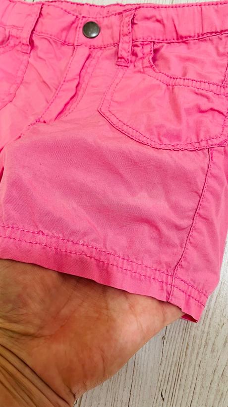 Ružové kraťasy 2ks 86, h&m,86