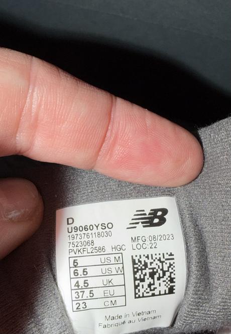 New balance 9060 original nove stylove tenisky, new balance,37