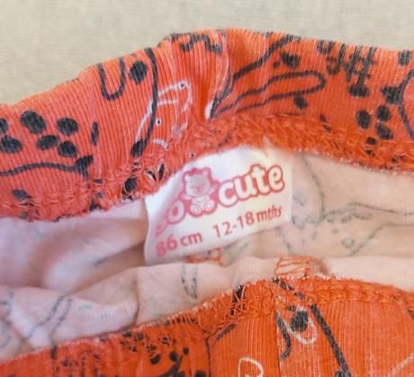 Legíny červené 86, pepco,86