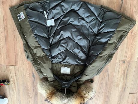 Zimna bunda,parka woolrich, xs