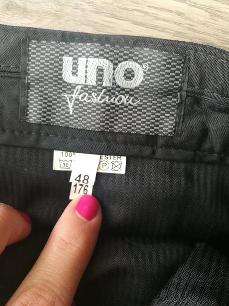 Panske čierne nohavice tesilove rozne velkosti, 56