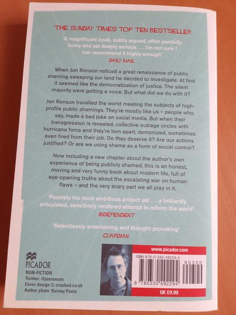 So you've been publicly shamed - jon ronsom, 