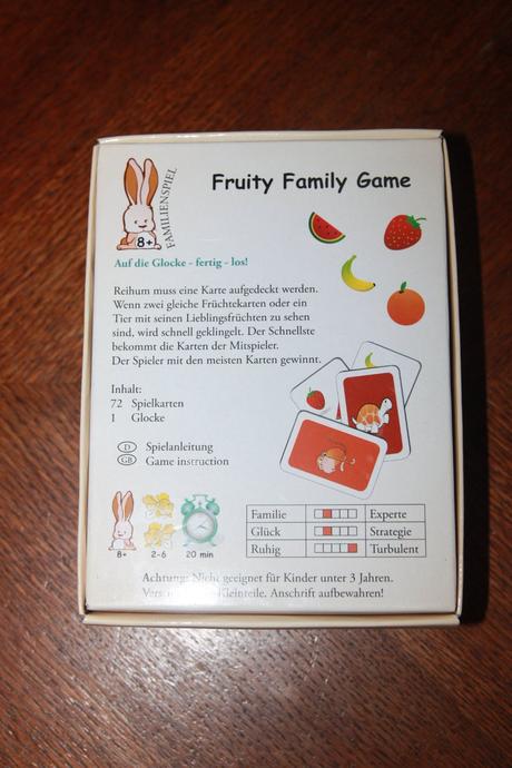 Hra cink - fruity family game - od 8 rokov,