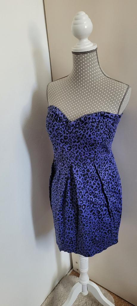 Šaty bez ramienka, new look,m