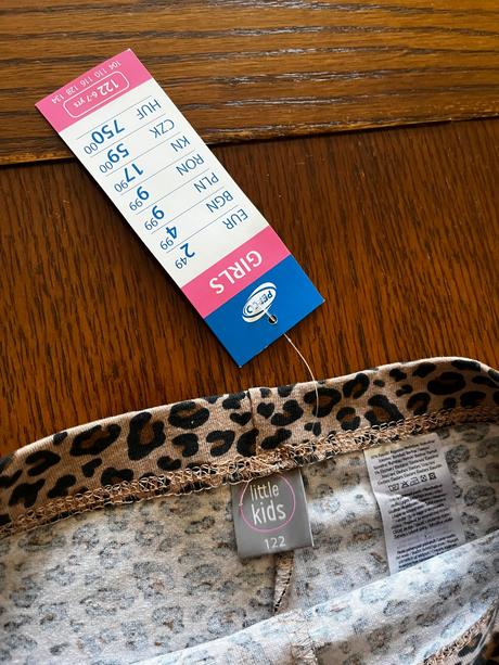 Legínky s leo zvieracím motívom, kids,122