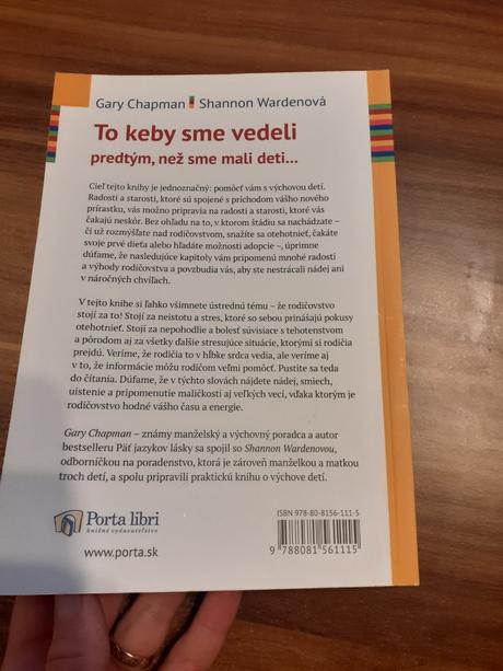 To keby sme vedeli predtým než sme mali deti,
